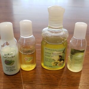 Bath & Body Works Vintage Set of 4 Miscellaneous Minis